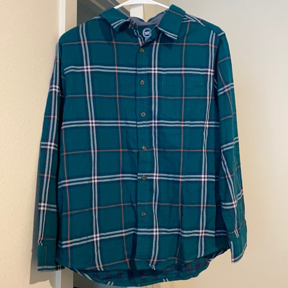 Boy’s plaid shirt